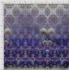 Soimoi Japan Crepe Satin Fabric Scared Geometry & Moon Panel Printed Fabric 1 metre 42 Inch