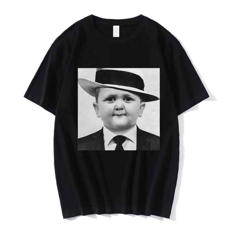 Hasbulla Fighting Meme T-shirt Fan Gift Mini Khabib Blogger T-shirtsUnisex High Quality Oversized Graphics Tee Shirt Unisex
