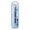Mitsubishi Pencil Uni Alpha Gel Slim Mechanical Hard Pencil, Lead, 0.5mm, Navy, M5809GG1P.9