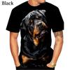 Summer Fashion Hip Hop Dog Graphic T Shirts For Men Personality Casual 3D Harajuku Animal Print Round Neck Short Sleeve Tees Top