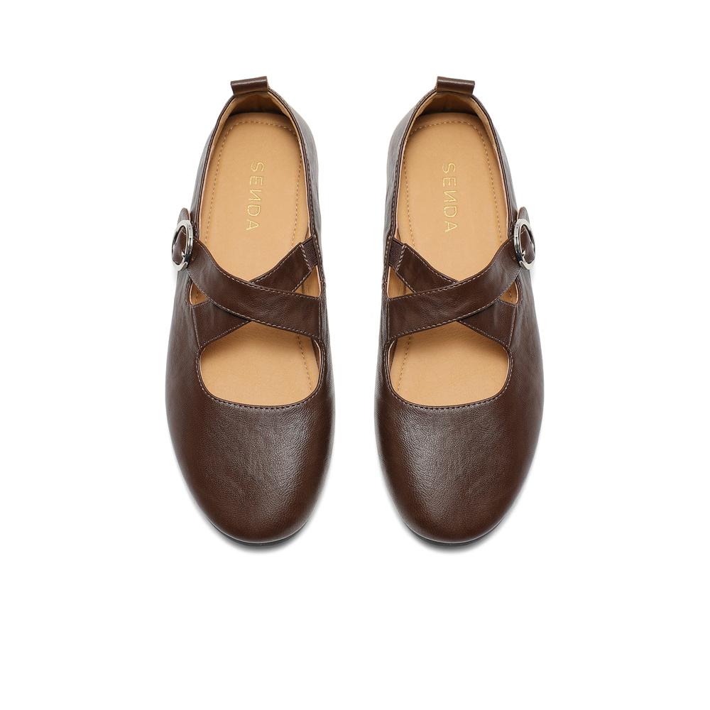 Senda Mary Jane Women's Ballet Flats