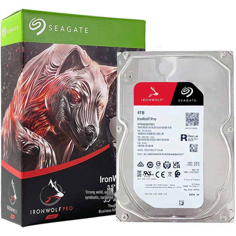 Seagate Жесткий диск IronWolf Pro для NAS