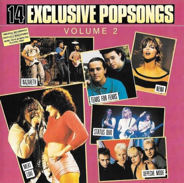 CD РАЗЛИЧНЫЕ - 14 Эксклюзивных Поп-песен Том. 2 ADEHCD814 Аркада 1986 Нидерланды Рок Б/у