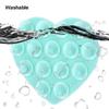 Washable Sucker Support Heart-shape Mobile Phone Fixed Pad New Phone Accessories  Universal