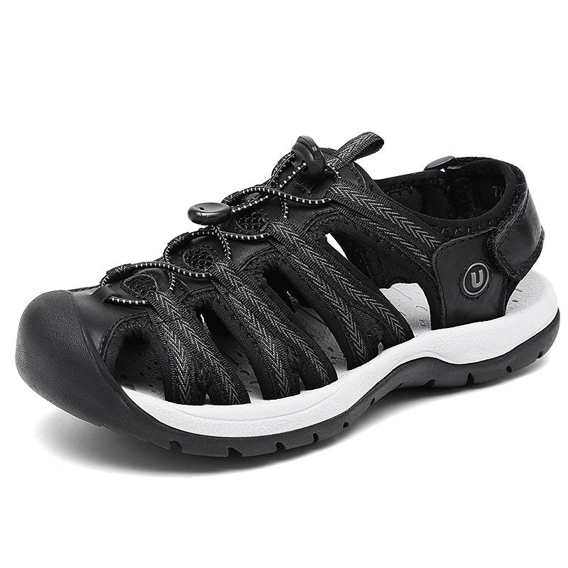 2025 женские сумки на голову сандалии большого размера повседневная пляжная обувь женские уличные нескользящие походные сандалии