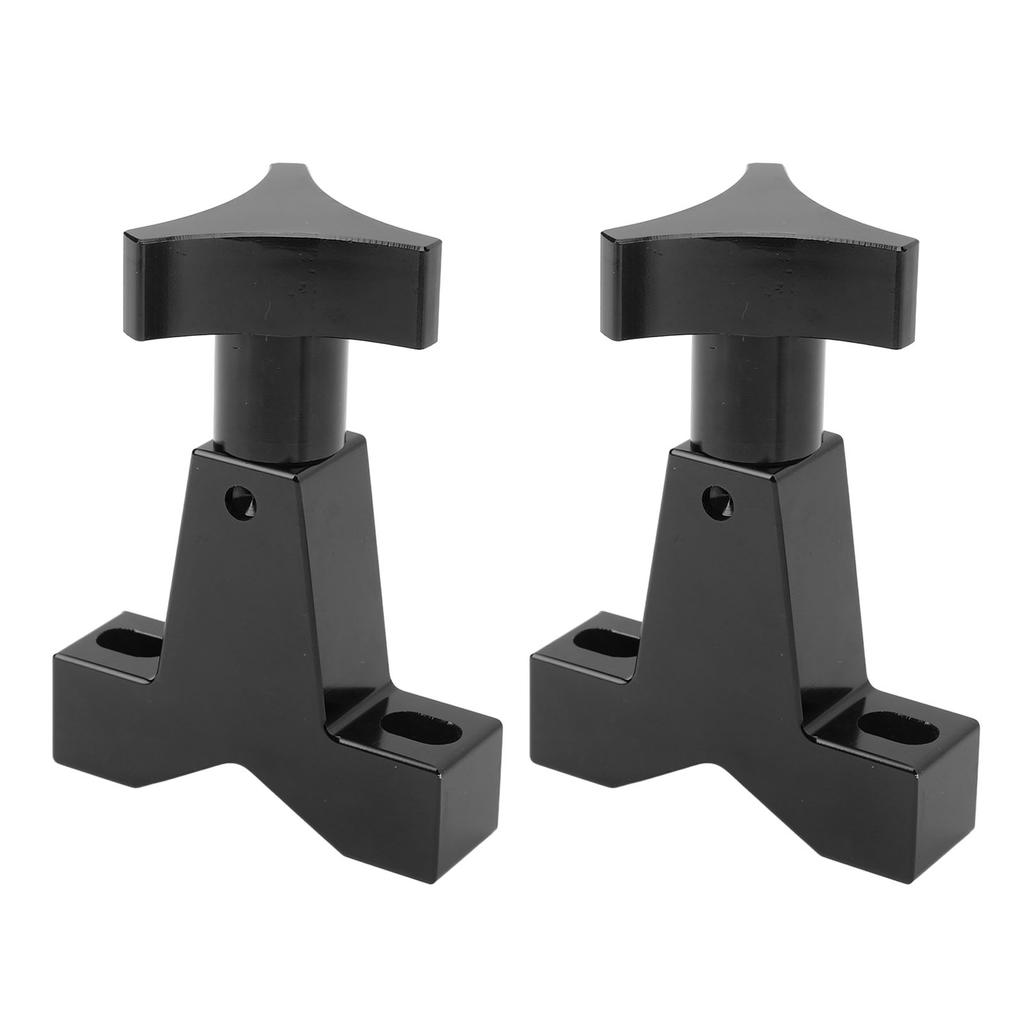 Крепление для домкрата High Lift Tube Mount 1 дюйм - 2,5 дюйма Металлический универсальный домкрат Регулируемое крепление для трубы для внедорожника RZR Черный