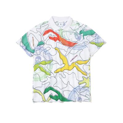 Makeuaenlona M Gn Camo Graphic Ss Polo Ls2Ix04M