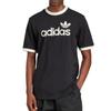 adidas Оригинальная удобная повседневная футболка с коротким рукавом и принтом логотипа JC8372