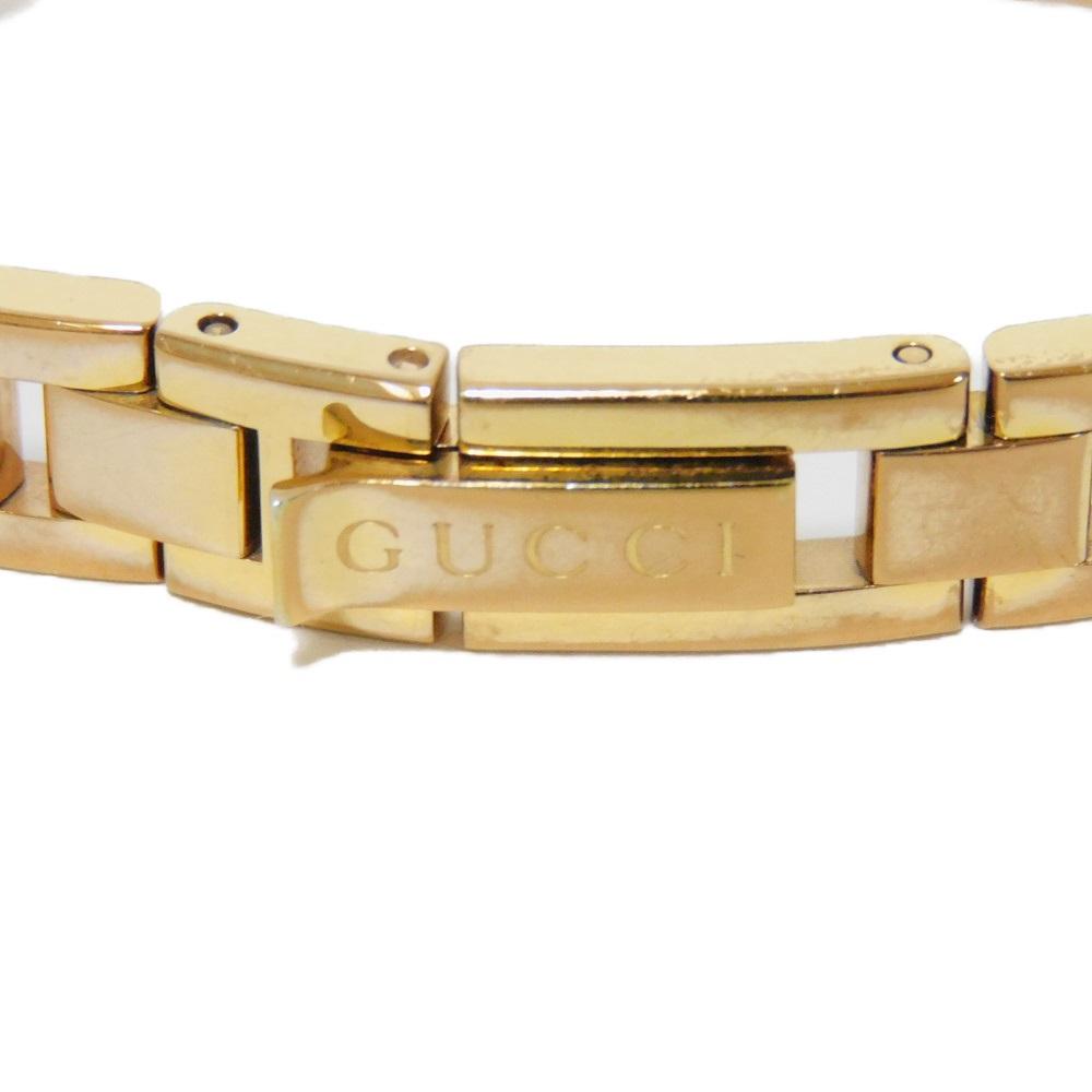 Used 9539 YA110 7975 Quartz Square Face GG Gold Women's from Japan AUTHENTIC