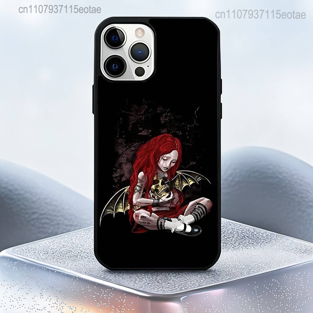 Avenged S-Sevenfold A7X Группа Для IPhone 17,16,15,14,13,12,11,Pro,Max,Plus,Mini,SE4,E Защитный Магнитный Чехол Обложка