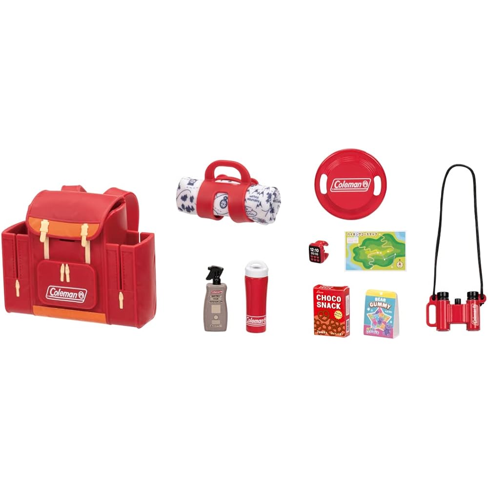 Takara Tomy Licca-chan LG-07 Camping and Backpack Set Doll Toy for Pretend Play Ages 3 and Up