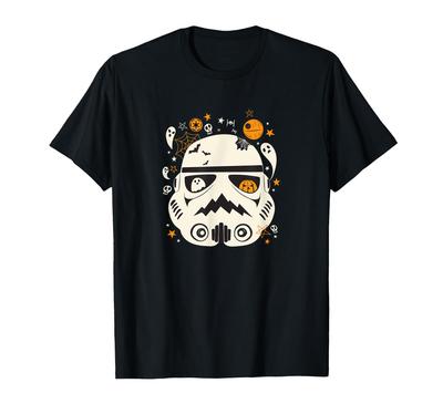 STAR WARS Жуткая футболка штурмовика на Хэллоуин