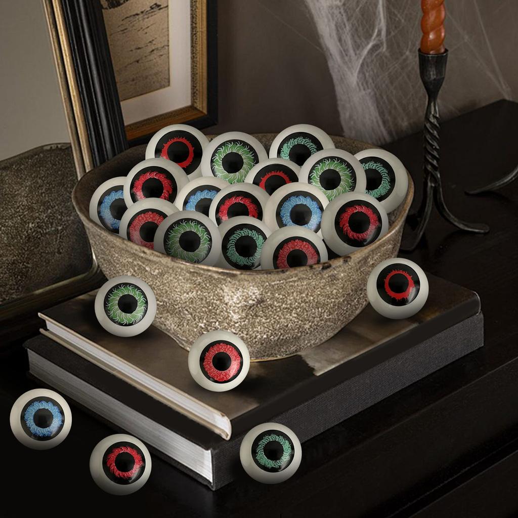 Хэллоуин Глаза Полукруглые Чашеобразные Полые Глаза Кровоточащие Глазные Яблоки Пародия Ужас Игрушки для глазных яблок