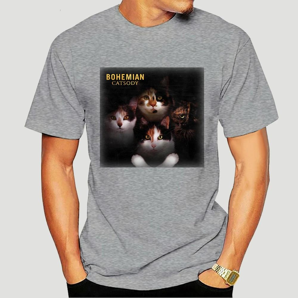 Cat QUEEN Forever Bohemian Rhapsody T-Shirt Freddie Mercury Tee Queen t-shirt Bohemian Rhapsody We will rock you shirt 6928X