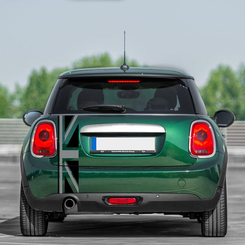 Union Jack Car Rear Trunk Decor Decal Stickers For Mini Cooper One JCW S Clubman F60 R60 R55 Countryman Car Styling Accessories