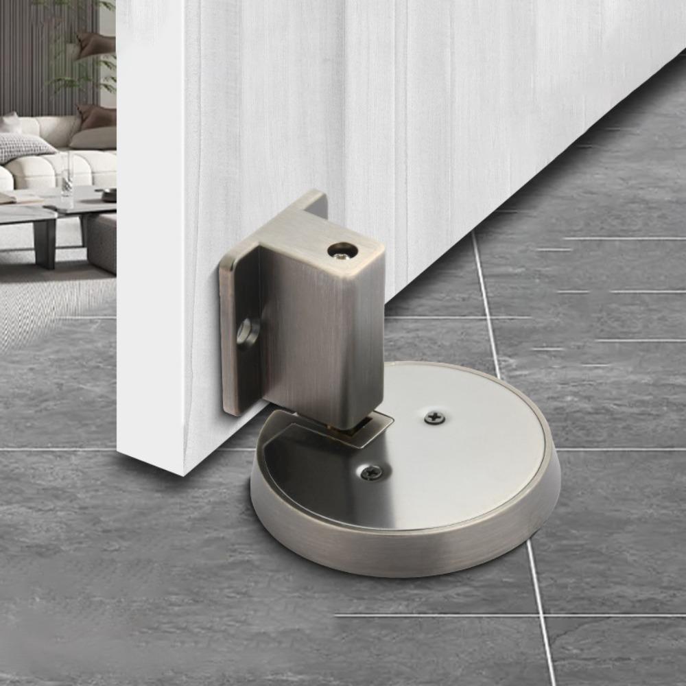 Wall Protectors Floor Holder Self Adhesive Doorstop New Mechanical Door Stopper Bedroom