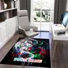1PC Custom Name "Dragon Art: Colorful Fantasy" Theme Floor Mat Ideal for Living Room, Game Rooms, Office, Bedroom,Floor Mat Playful Design