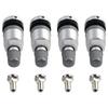 4Pcs TPMS Tire Pressure Sensor Valves Stem Repair Kit For BMW 5 Series Metal Tire Pressure Sensor Valves Stem