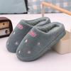 Cozy And Comfy Couple Winter Slippers With Plush Furry Interior For Home Relaxation