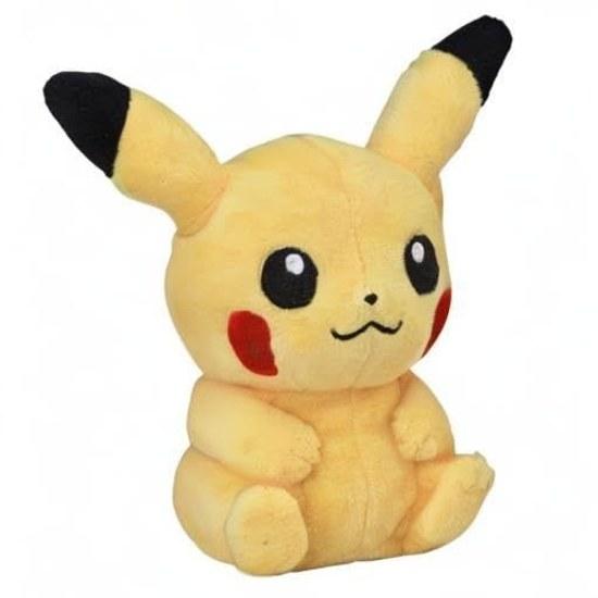 Оригинальная плюшевая игрушка из Pokémon Center Fit Пикачу 12128 (ВЫС см)