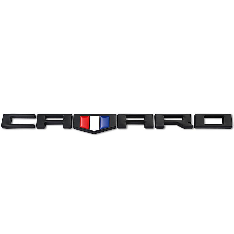 3D наклейки на автомобиль с буквами CAMARO, значок-эмблема на задний багажник для Chevrolet Camaro Equinox Traverse Montana Silverado TrailBlazer Suburban