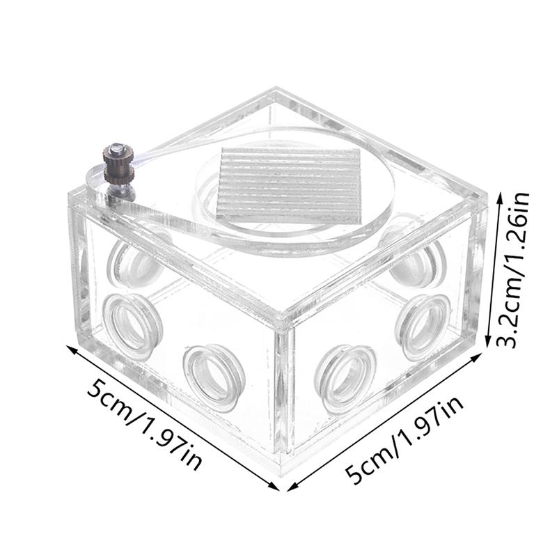 Акриловая зона активности муравьев, гнездо для подключения пробирки, коробка для кормления муравьиной фермы своими руками