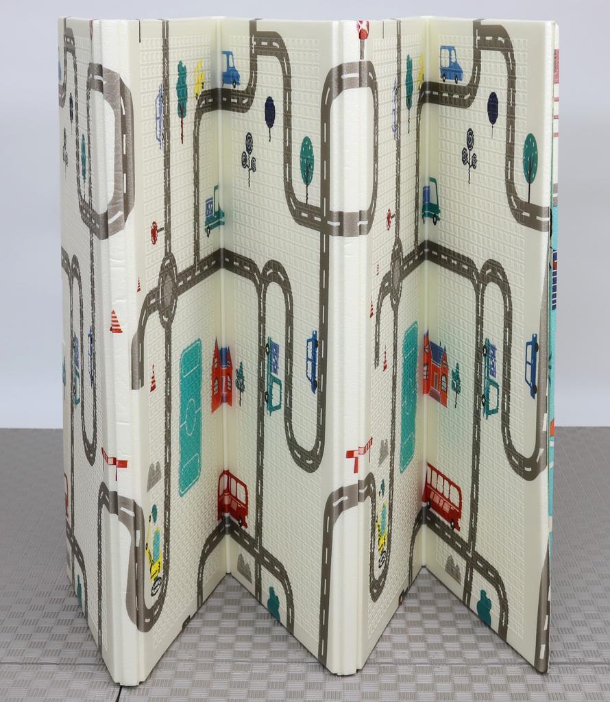 Складной коврик 200x180x1см - лес/дорога