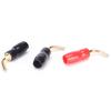 8Pcs 2Mm Audio Speaker Cable Pin Plug Banana Connector Screw For Hifi