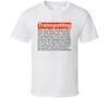 Trainspotting Выбери жизнь Фильм Промо Футболка для фаната фильма