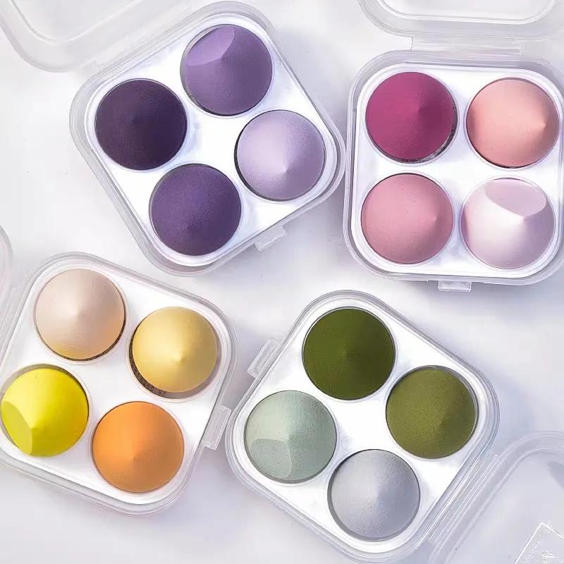 Fluffy Makeup Sponge Blender, 4/8Pcs Smooth Cosmetic Puff, Effortless Application for Daily Face Makeup Products