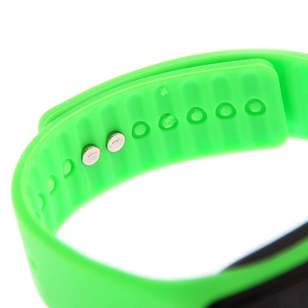 Модные спортивные солнцезащитные очки, светодиодные часы, электронный браслет, силиконовые часы