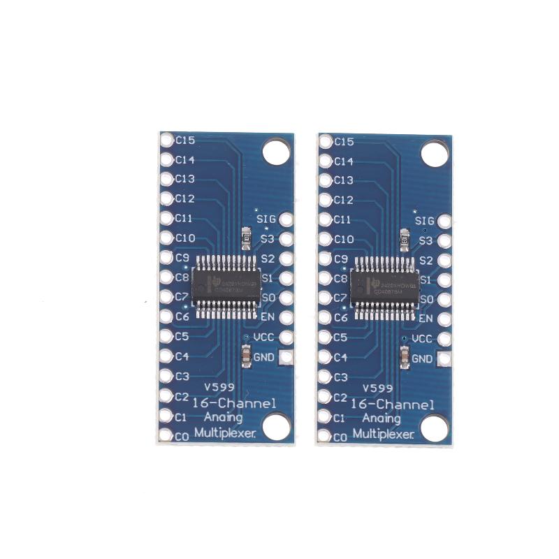 2Pcs Breakout Board Module For Arduino DIY Accessories CD74HC4067 16-Channel Analog Digital Multiplexer