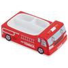 Antibacterial Die Cut Lunch Plate Tableware Dish Children Dividers Kids Car Tomica Ambulance Children LUPD3-A