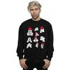 Disney Mens Minnie Mickey Photo Poses Sweatshirt