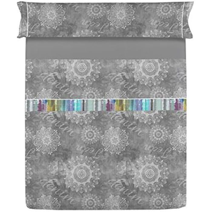 Linge de lit - Gale Hayman Style Jeans Nordique - Bleu - Haute qualité - 180 x 205 x 5 cm