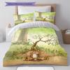 Big Bad Fox Bedding Quilt Set Quilt Cover Pillowcase Home Decoration Birthday Gift (1 * duvet cover + 2 * pillowcase, without core)