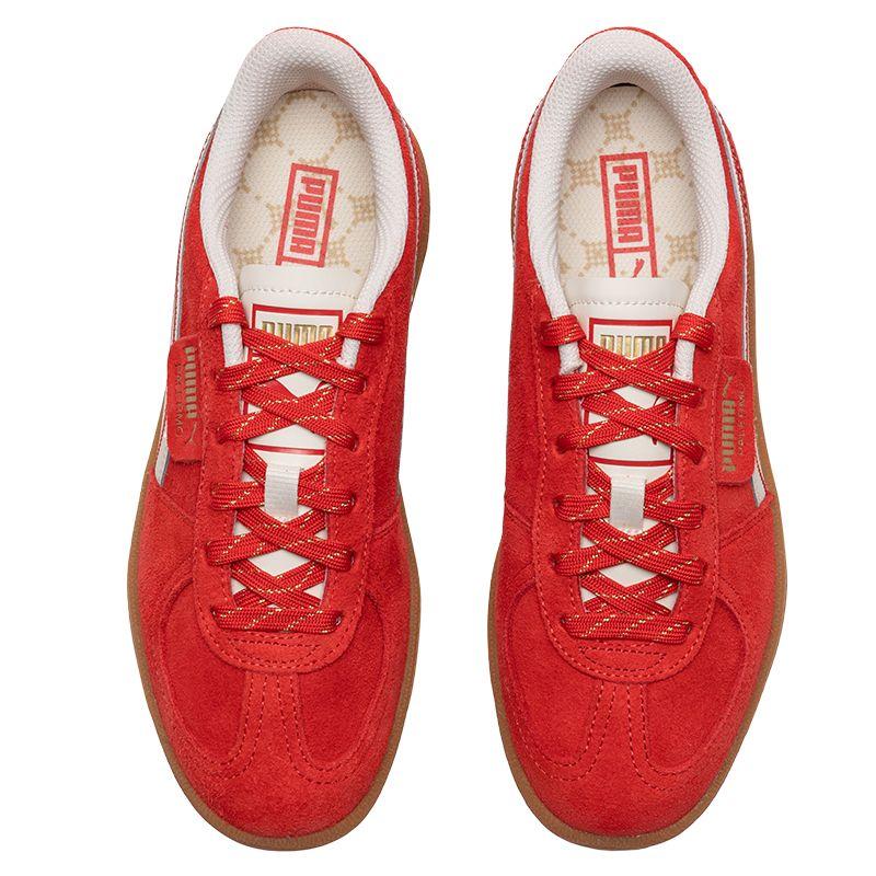 Puma Палермо Износостойкие Низкие Немецкие Армейские Кроссовки Женские Красные 401856-01