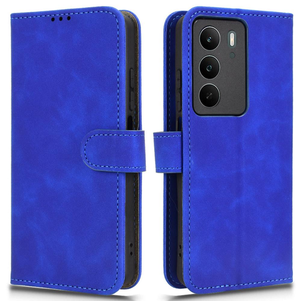 Для Realme C71 4G Кожаный чехол с эффектом кожи Противоударный Чехол-книжка для телефона-кошелька