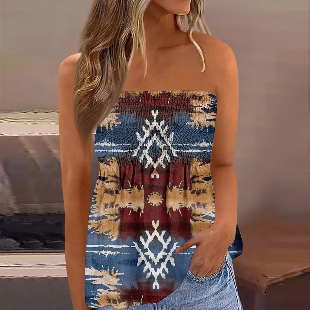 2024 топы для женщин, милая сексуальная футболка без рукавов с открытыми плечами и цветочным принтом