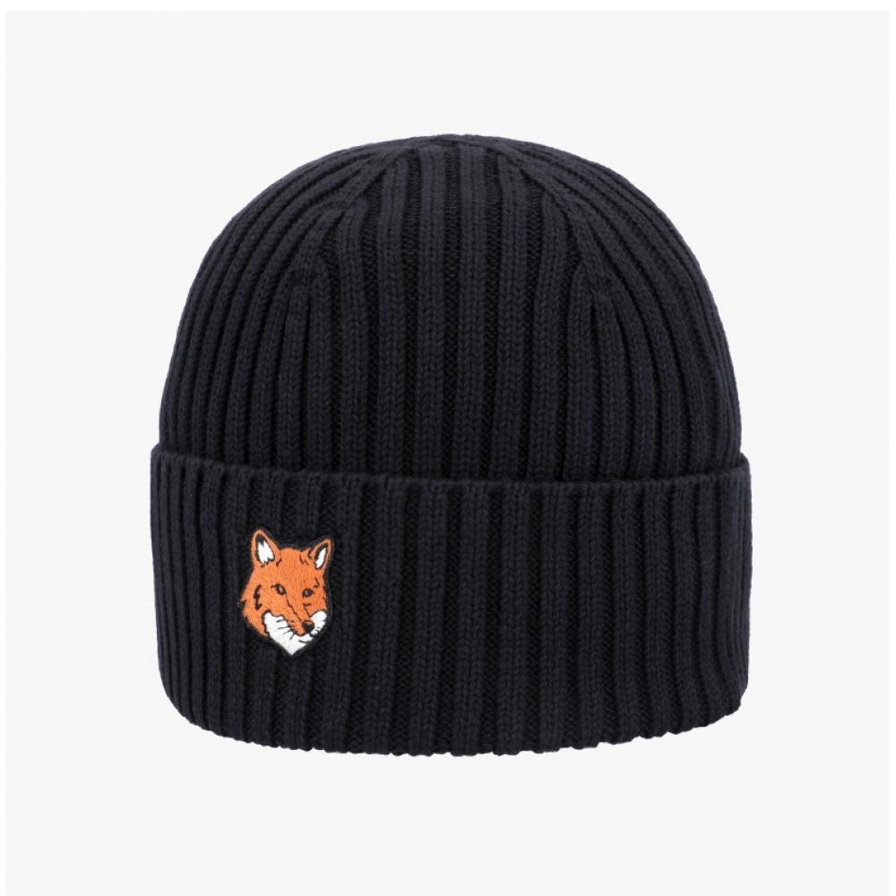 Шапка Maison Kitsune с крупной головой лисы Pm06111kt1140