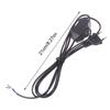 1.8M Extension Cord With Dimmer Eu Plug Control Switch Power Cable Cord Eu Plug For Table Lamp 220V Electricity Wire