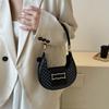 Simple Temperament Fashionable Handbag Autumn Commute Small Fresh Women Shoulder Armpit Bag Tide