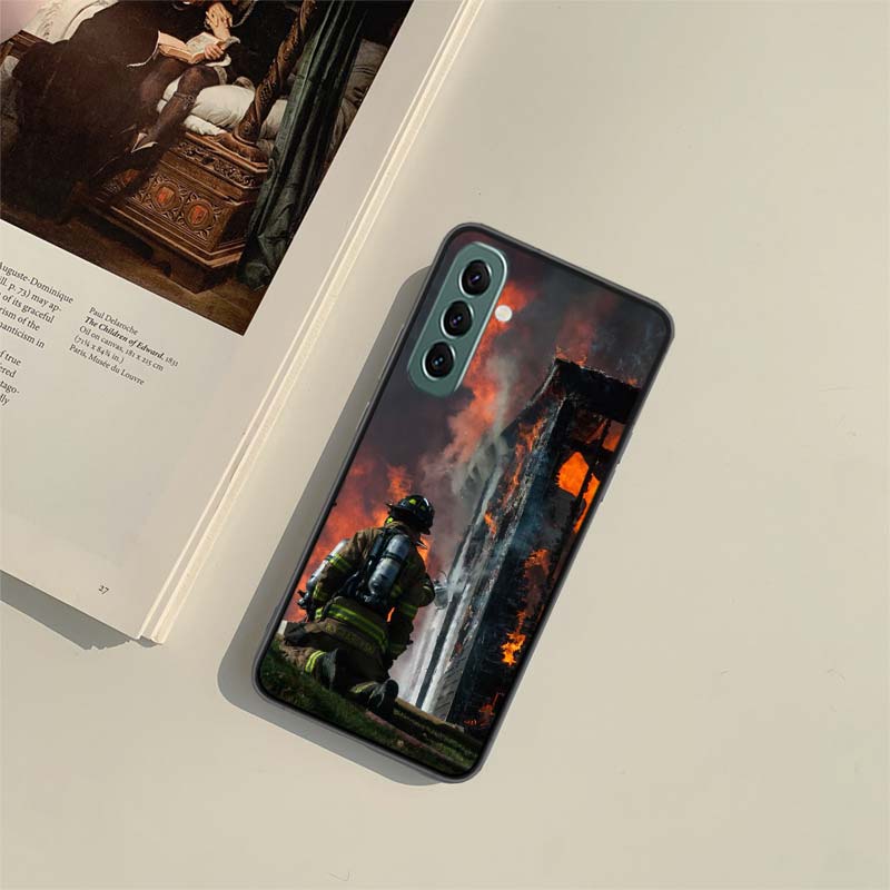 Чехол для телефона для пожарного training для Samsung A54 A14 A24 A34 A17 A37 A57 A55 A35 A25 A15 A07 A05S A04S A12 A22 A32 A52S A72 Galax