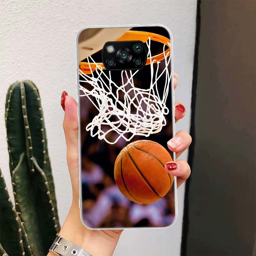 Basketball Basket Sports For Xiaomi Mi 11T Pro 11 Lite 11i 12X 12 13 12T 10T 9T 10Lite 5G Phone Case 10 9 8 Ultra 6X 5X CC9 Hous