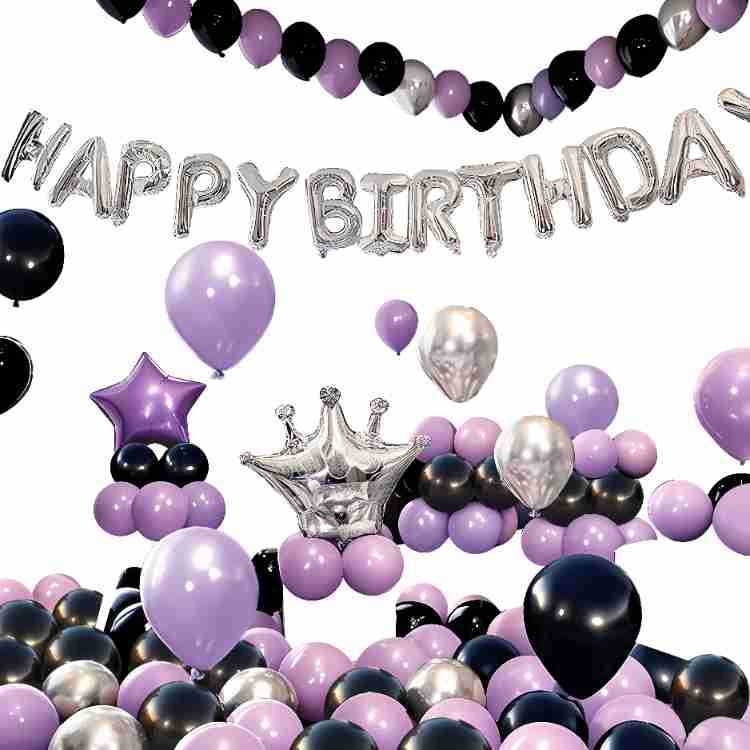 Birthday Balloon Party Decorations Scene Arrangement Background Wall Decoration Supplies Premium Package Set