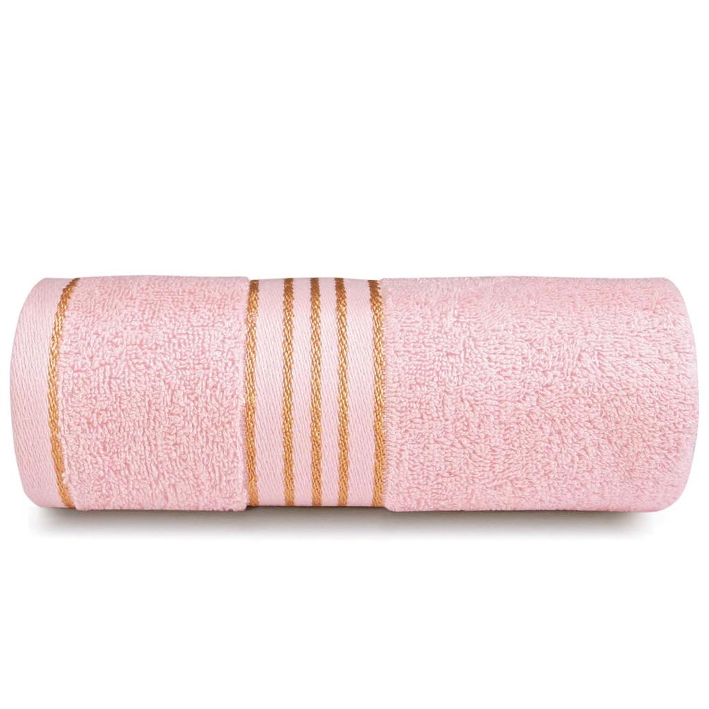 70x140 cotton TERRY bath towel, single-colored TIWANO powder pink
