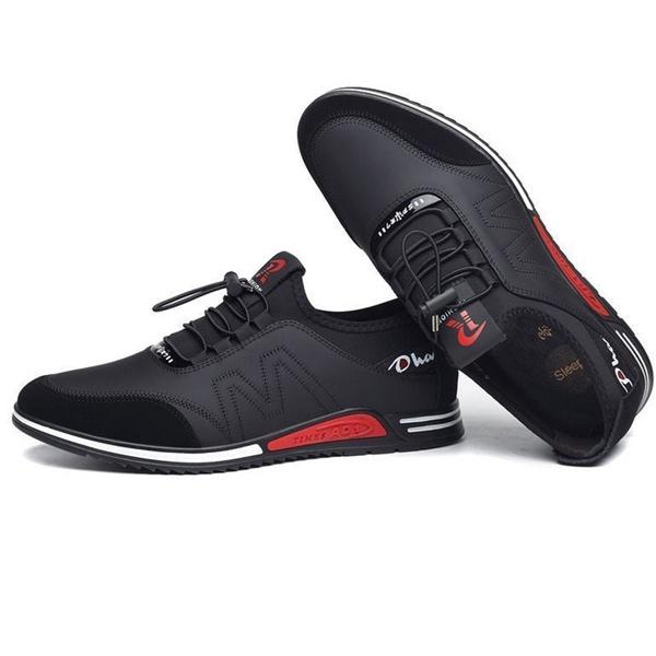 Новые мужские кожаные туфли, повседневные туфли для гольфа, мужская спортивная обувь, дышащая противоскользящая обувь, легкая спортивная обувь