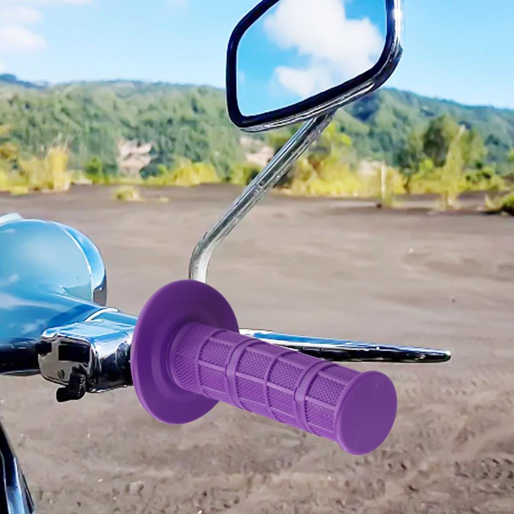 Motorcycle Handlebar Grips 22mm Silicone Non Slip for Most Motorcycles