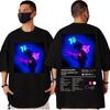 Singer Omar Courtz Double Sided Print Tshirt Por Si Mañana No Estoy Album Poster Graphic T Shirts Unisex Casual Cotton Tshirts