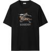 Burberry 26 EKD Sketch Cotton T-shirt 'Black' Men's 81210331